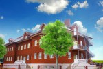 Школа Феникс ВБ в поселке Здравница, Одинцовский район — фасад