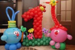 Интернет-магазин «Три Шарика» с доставкой в Одинцово: оформление воздушными шарами и воздушные композиции.