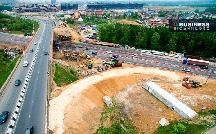 Реконструкция транспортной развязки на 19 км Можайского шоссе