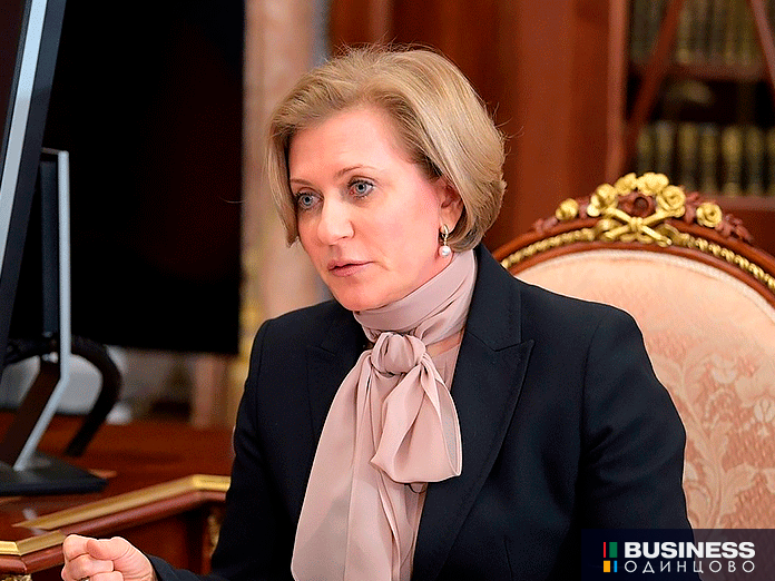 Руководитель Роспотребнадзора Анна Попова Руководитель Роспотребнадзора Анна Попова