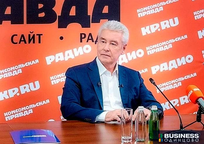 Собянин в эфире радио Комсомольская правда Собянин в эфире радио Комсомольская правда