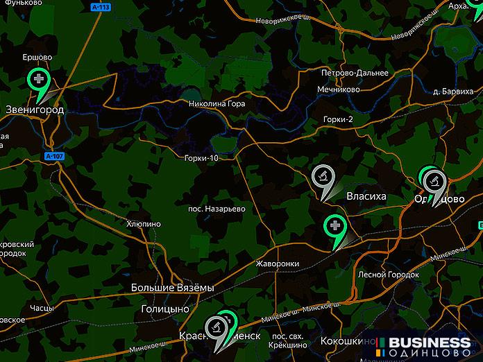 карта-тестов