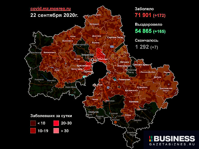 коронавирус в Подмосковье коронавирус в Подмосковье