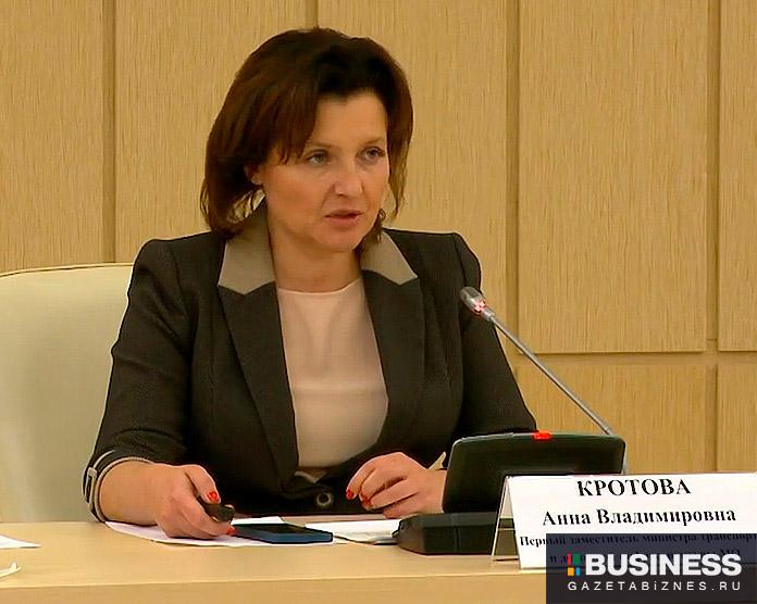 Анна Кротова - первый замминистра транспорта и дорожной инфраструктуры Московской области Анна Кротова - первый замминистра транспорта и дорожной инфраструктуры Московской области