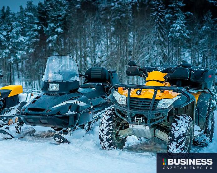 Снегоход и квадроцикл Снегоход и квадроцикл