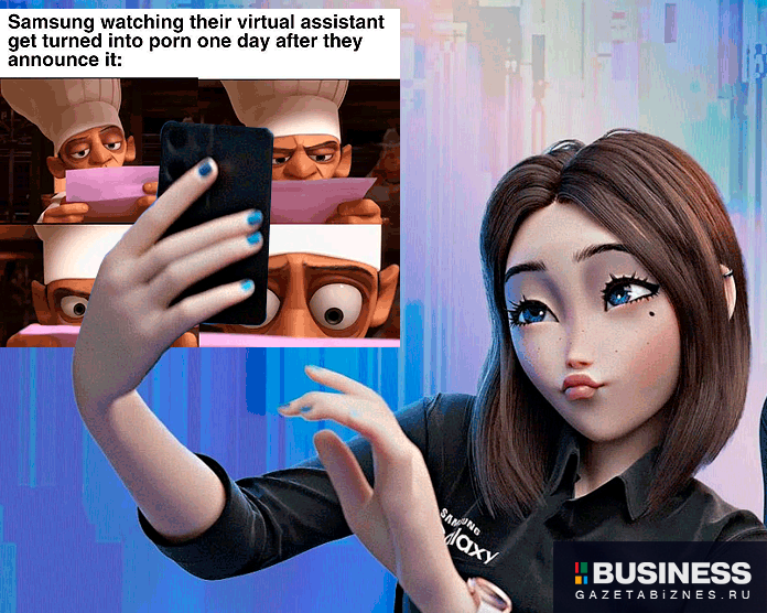 Samsung Assistant Sam Predstavlen Porno Virtualnyj Pomoshnik Samsung Business