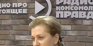 Анна Попова в эфире радио Комсомольская Правда