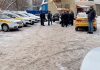 Забастовка таксистов в Лобне: февраль 2022 г.