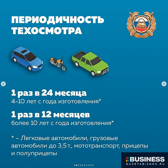 Периодичность техосмотра в 2022 г.: разъяснения от МВД Периодичность техосмотра в 2022 г.: разъяснения от МВД