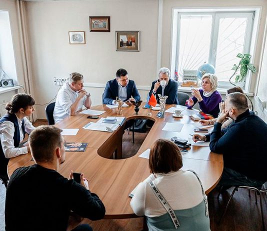 Встреча предпринимателей Одинцовского городского округа с Президентом Одинцовской Торгово-промышленной палаты Тарусиным В.И.