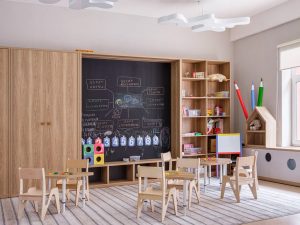 Детский сад "Феникс" в Крекшино — проект Архитектурного бюро Екатерины Унгаровой