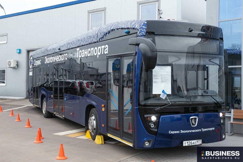 ПАО «КАМАЗ» Сервис Экологического Транспорта представили новую модель электробуса