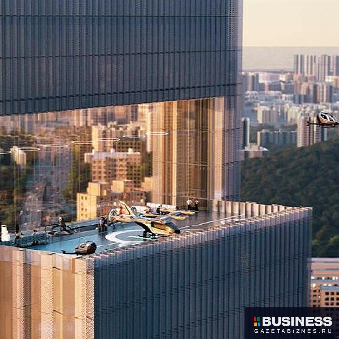 Небоскрёб с терминалом для беспилотников: Bao'an Passenger Transport Center Небоскрёб с терминалом для беспилотников: Bao'an Passenger Transport Center