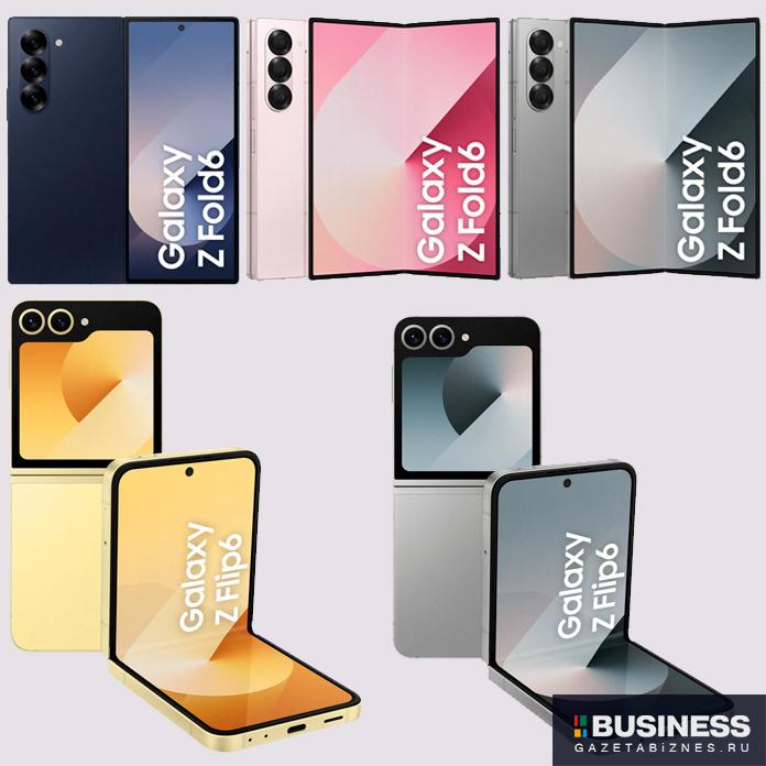 Samsung Galaxy Z Fold6 и Z Flip6 Samsung Galaxy Z Fold6 и Z Flip6