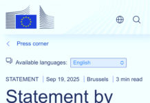 19-й пакет санкций ЕС против РФ: вся официальная информация на сегодня Заявление президента фон дер Ляйена о 19-м пакете санкций против России, опубликованное на сайте Европарламента